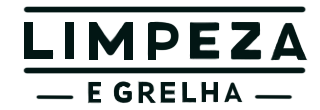 Limpeza e grelha logo